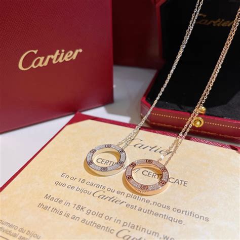 cartier replica necklace|cartier knockoff jewelry.